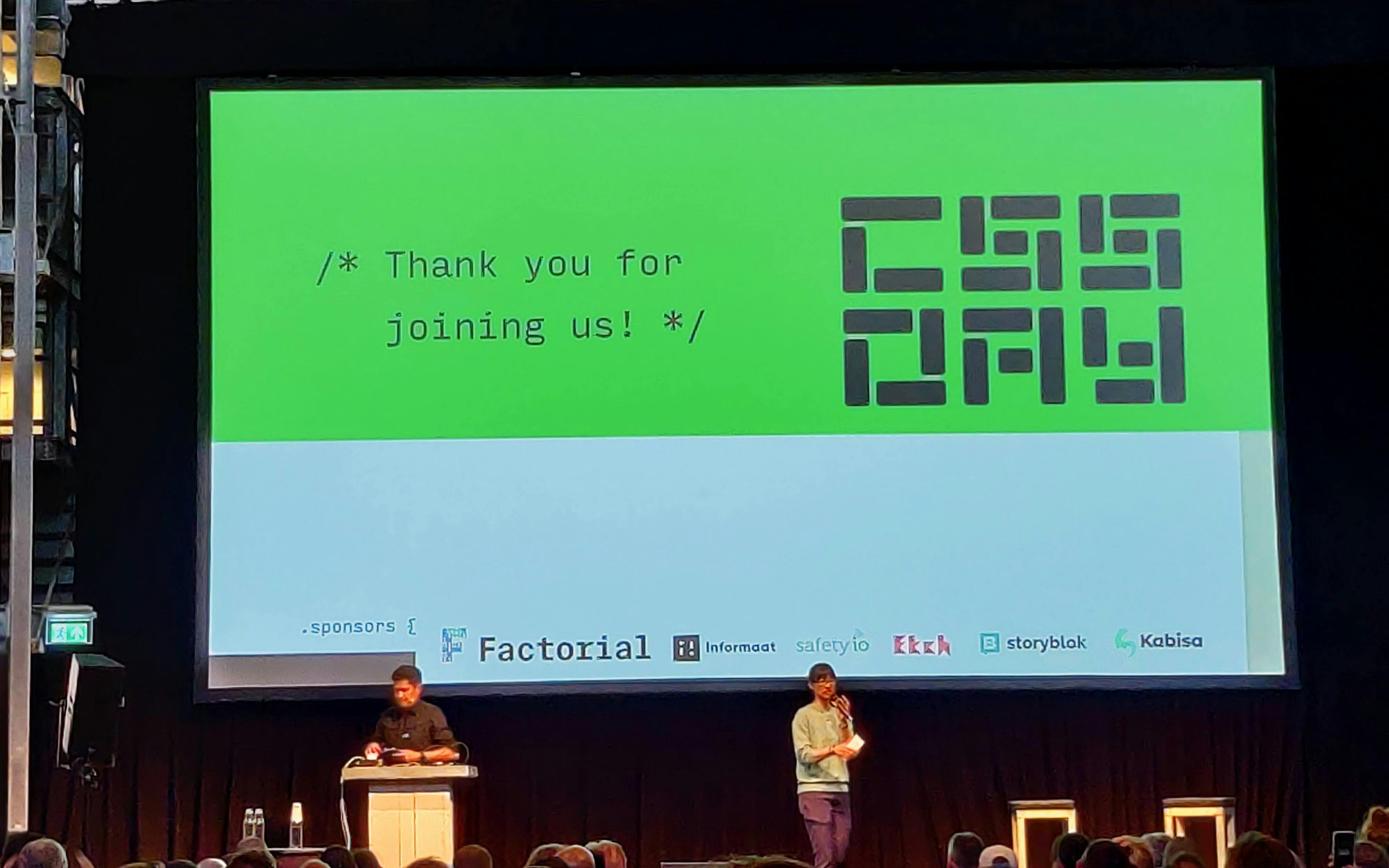 The end of css day